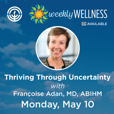 "Thriving Through Uncertainty": A Discussion with Dr. Françoise Adan